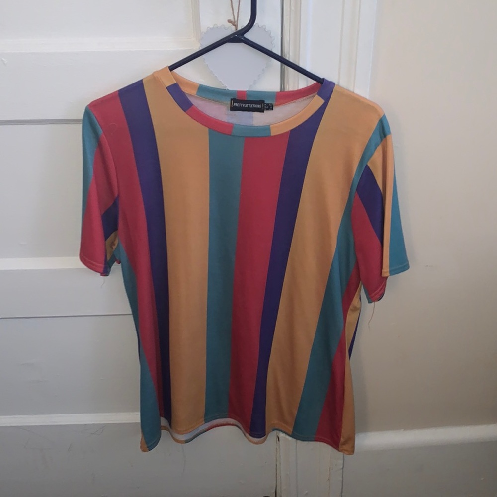 PrettyLittleThing Colorful Shirt